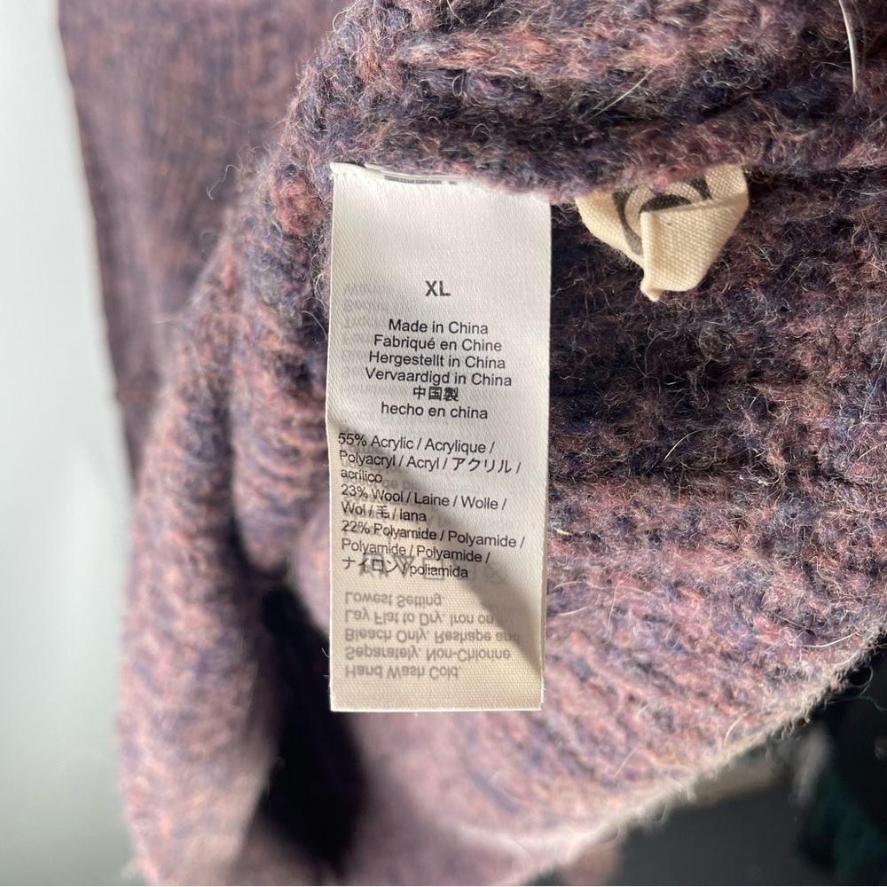 Madewell Pointelle Mockneck Pullover Sweater Size XL - Picture 15 of 15